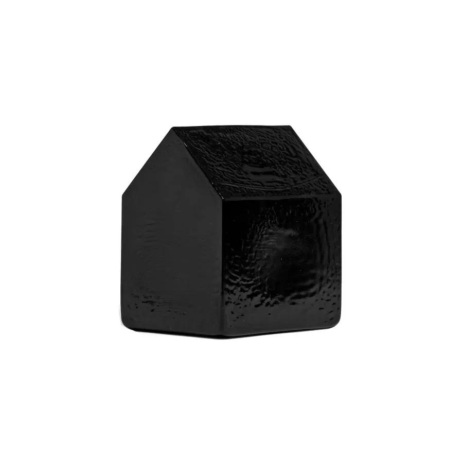 Kosta Boda Kosta Haus Schwarz, 11 cm