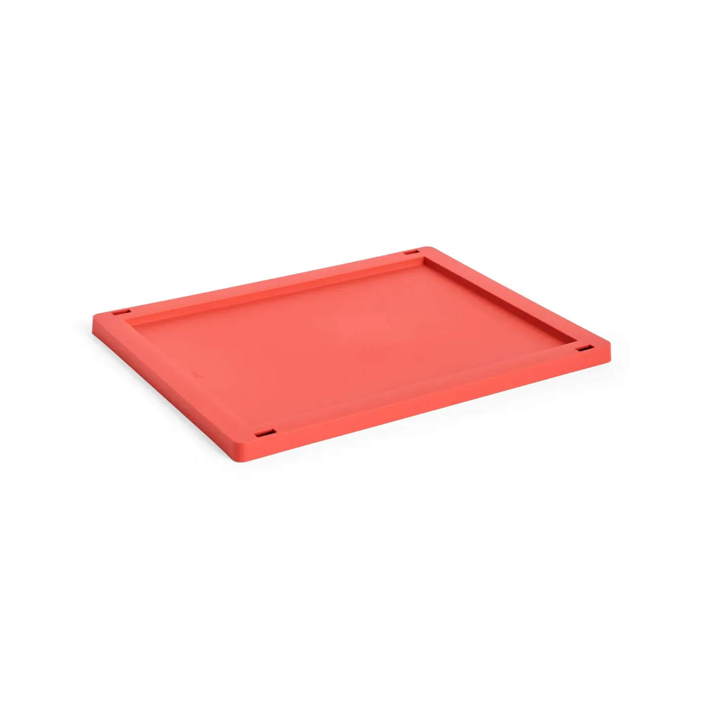 HAY Colour Crate lock plastic medium Red