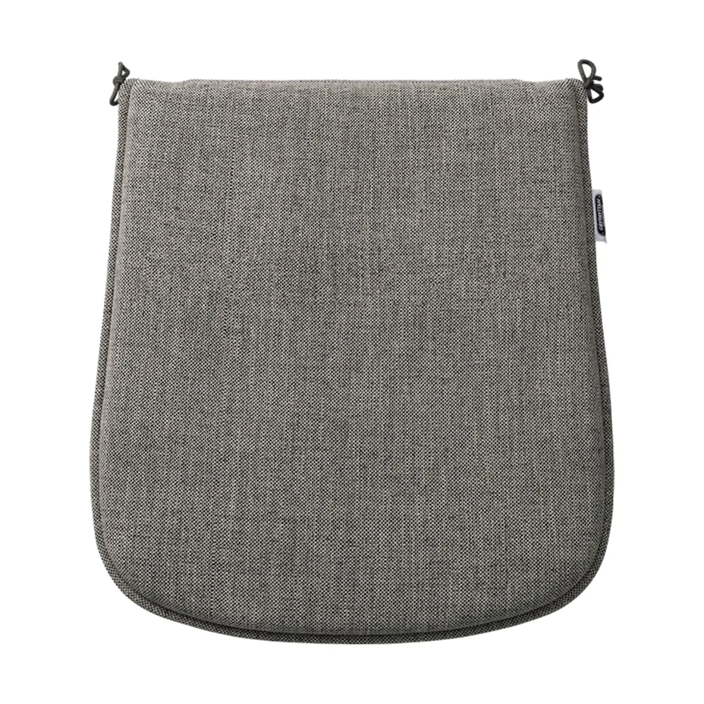 Grythyttan Stålmöbler Libelle sittdyna Black melange, 41x46,5 cm