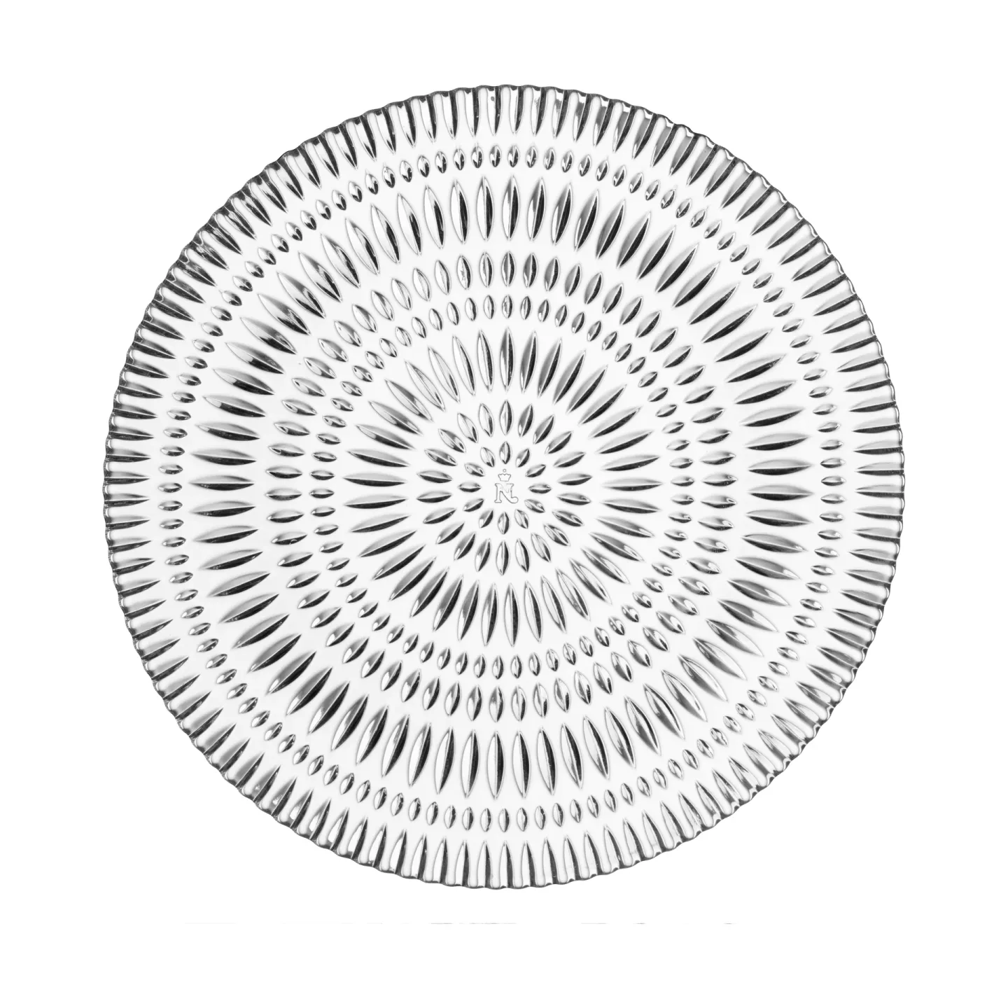 Nachtmann Ethno Teller 2er Pack, Kristallgläser, Ø23 cm