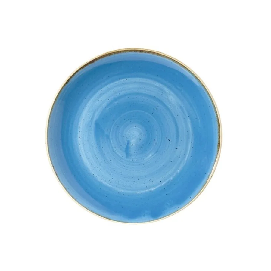 Churchill Teller tief Stonecast Blau Porzellan 31 cm