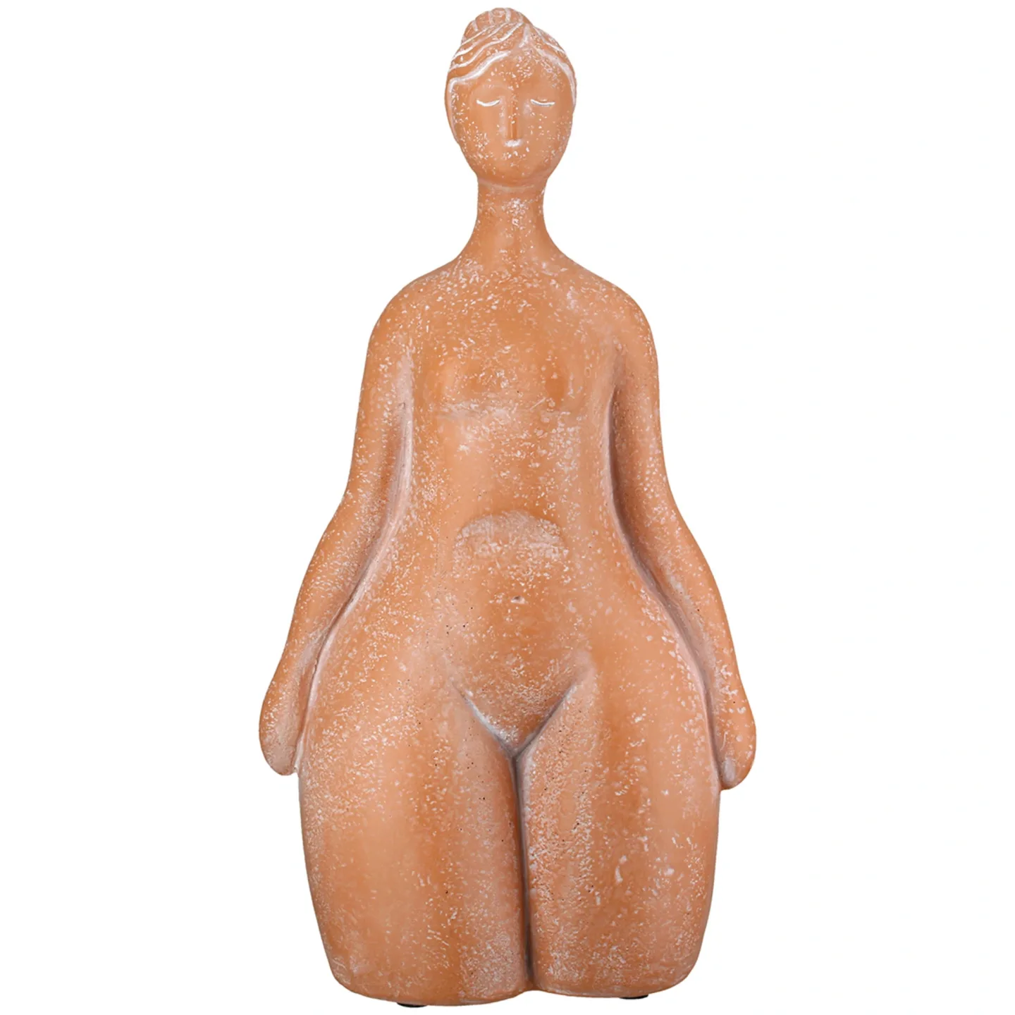 Gilde Figur Marcelle Orange H: 34 cm | Schubiger Möbel