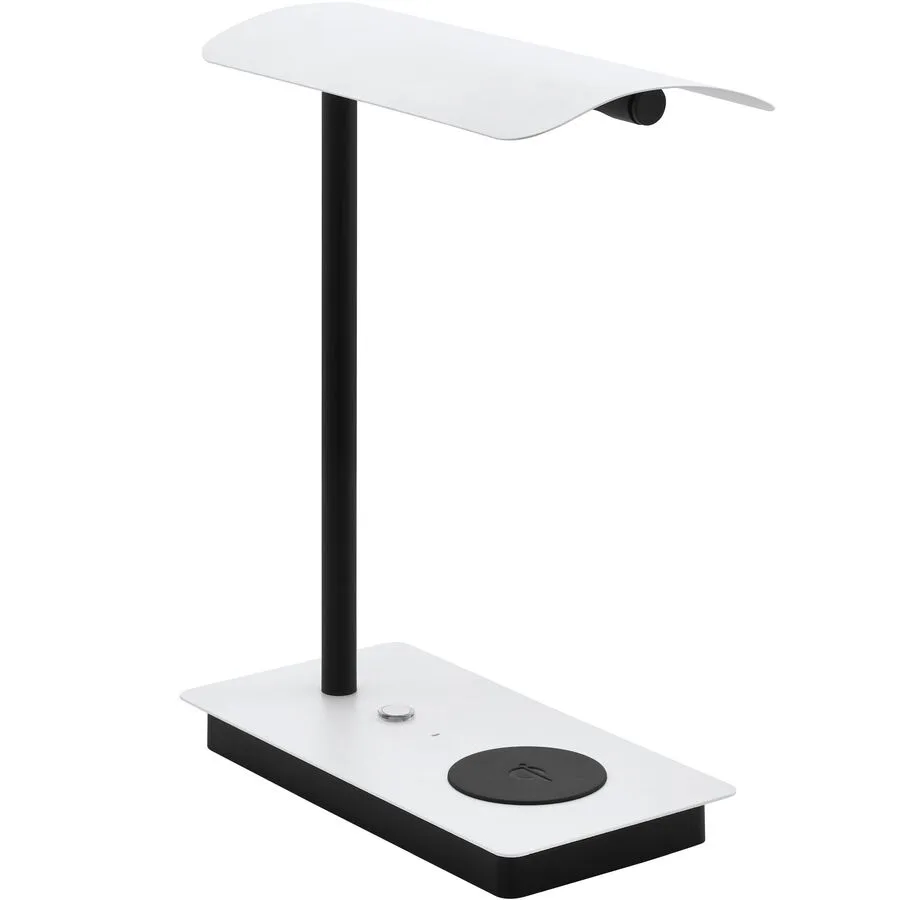 Eglo Tischlampe Arenaza Schwarz/Weiss Stahl/Kunststoff 13 cm 32 cm - LED - Lichtfarbe: Warmweiss - Material: Kunststoff/Stahl - Tischlampe- LED