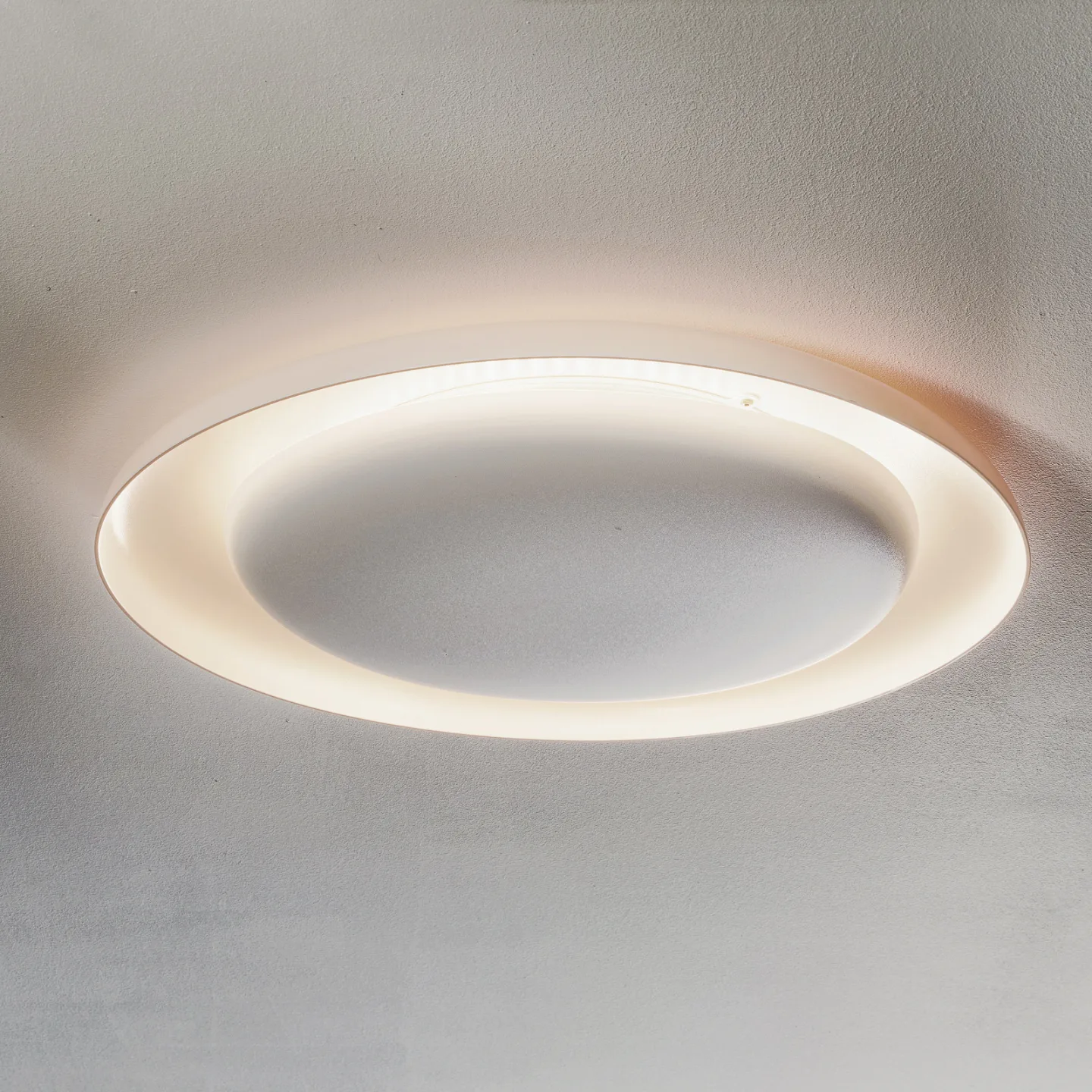 Bahia Mini MyLight Wandleuchte/Deckenleuchte - Foscarini - Wohnzimmer - Design - Kunststoff - Rund