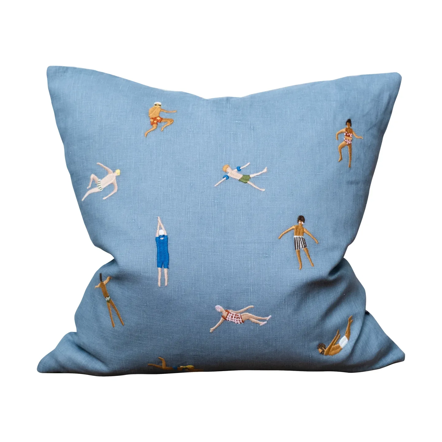 Fine Little Day Swimmers Kissenbezug 45 x 45cm Blue