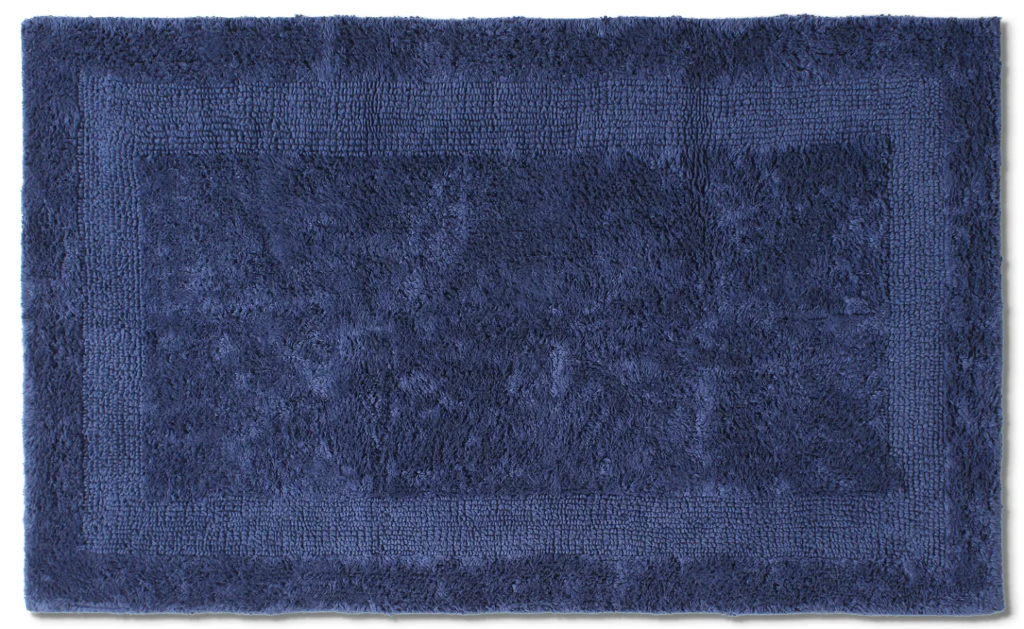 Baderomsmatte - Nila (blå) (Størrelse: 70 x 120 cm)