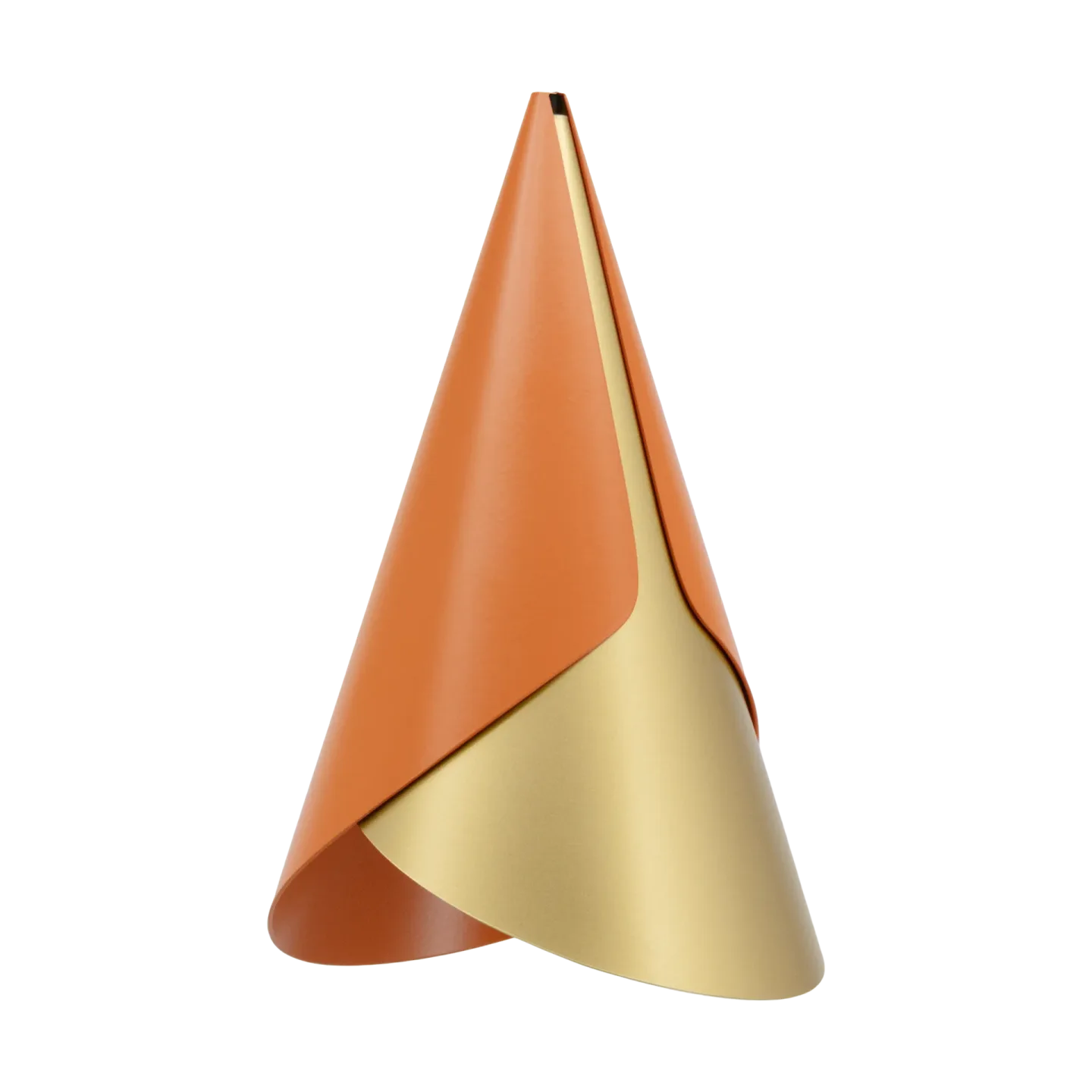 Umage Cornet lampskärm Nuance orange-brass