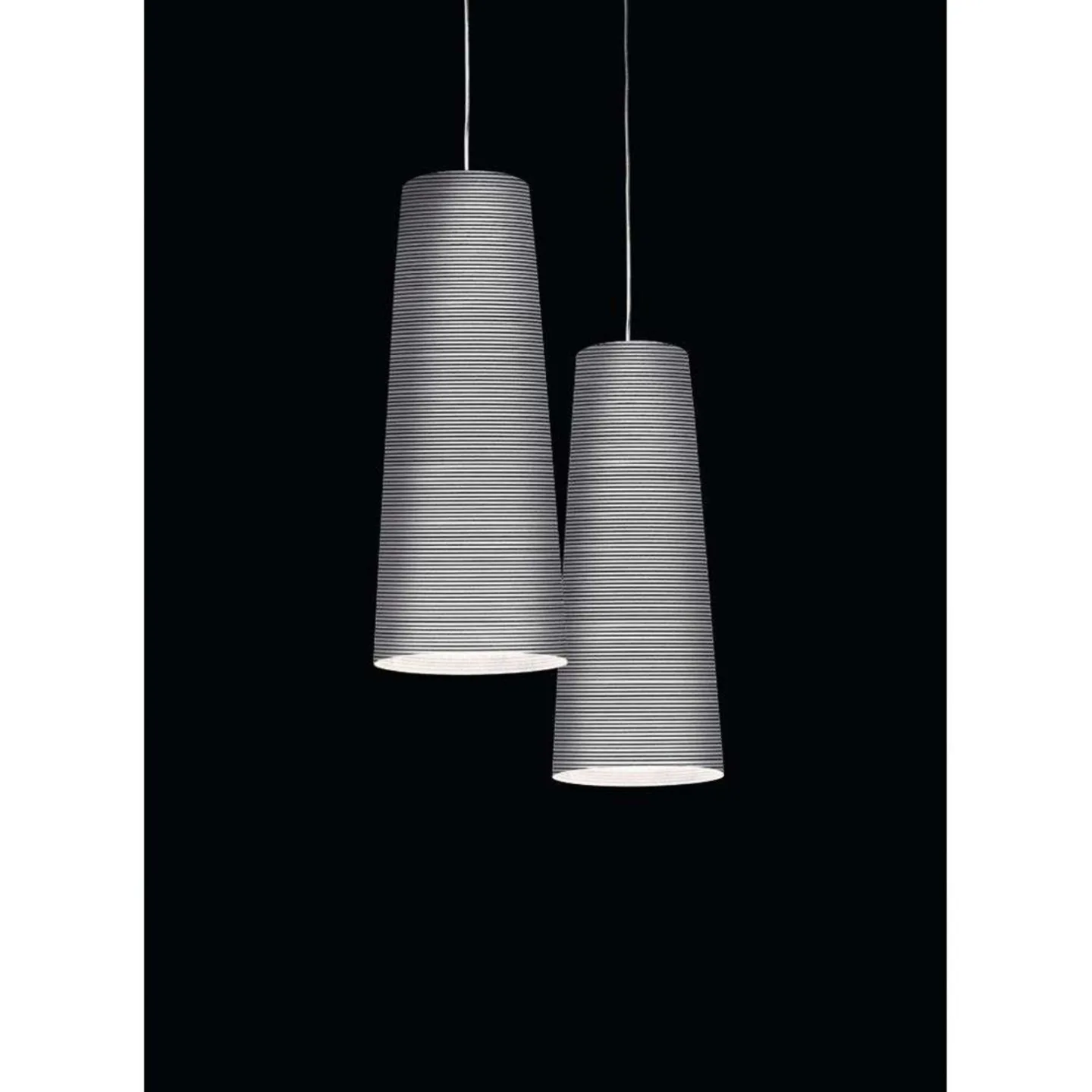 Tite 2 Pendelleuchte Gestreift 2m - Foscarini - Esszimmer - Sonstige