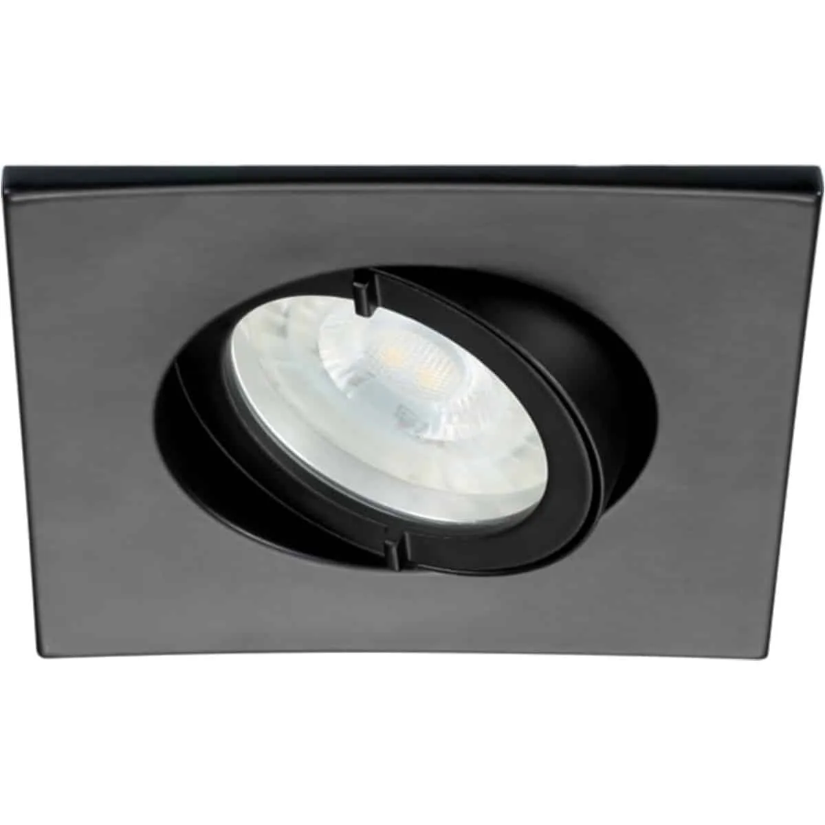 Takspot Inset Trend 75 Swing Square IP44 Svart