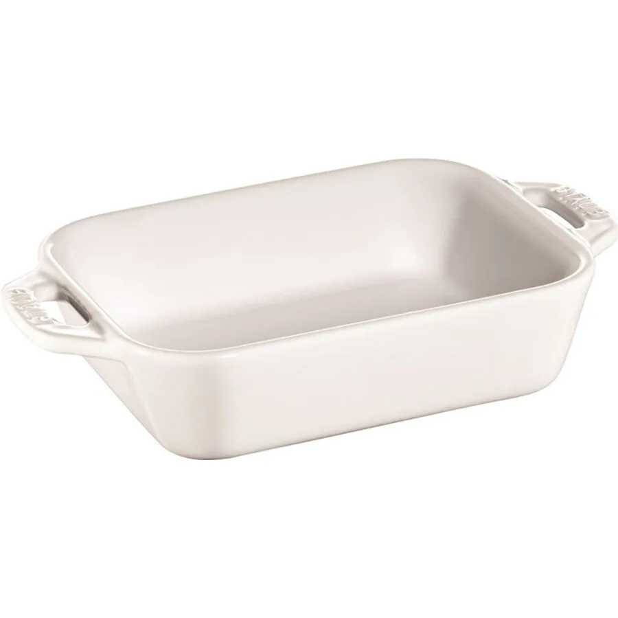 Auflaufform STAUB Weiss Keramik 34 cm 7.6 cm