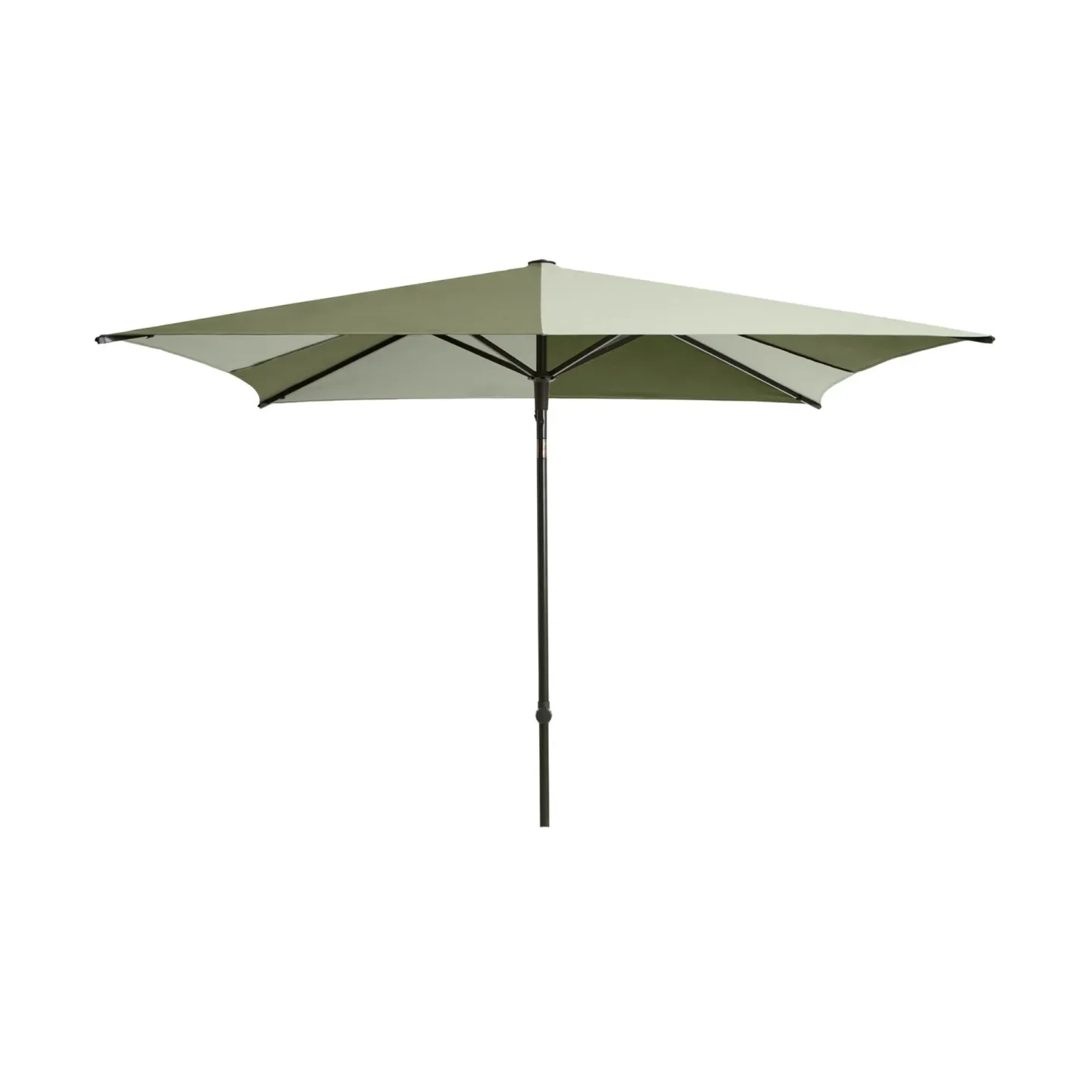 HAY Terrazza Square parasoll Green-dark green
