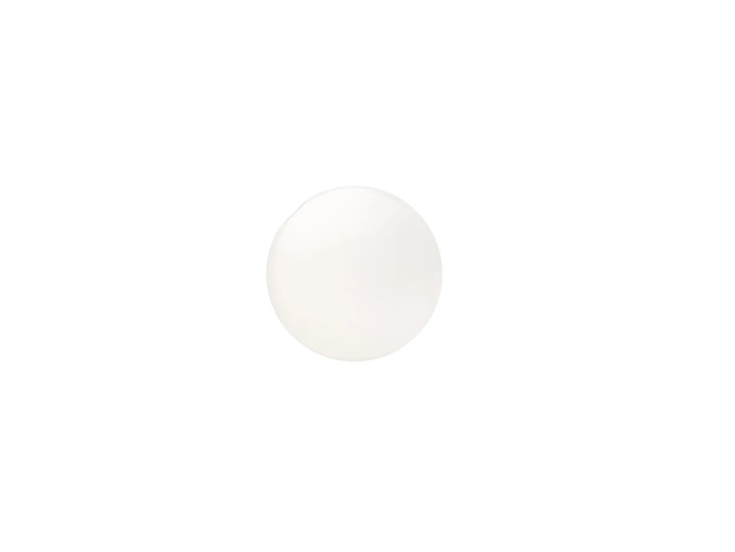 IC 2 Schirm Opal/Schwarz - Flos - Glas
