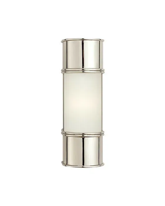 Oxford 12" Bath Sconce Polished Nickel