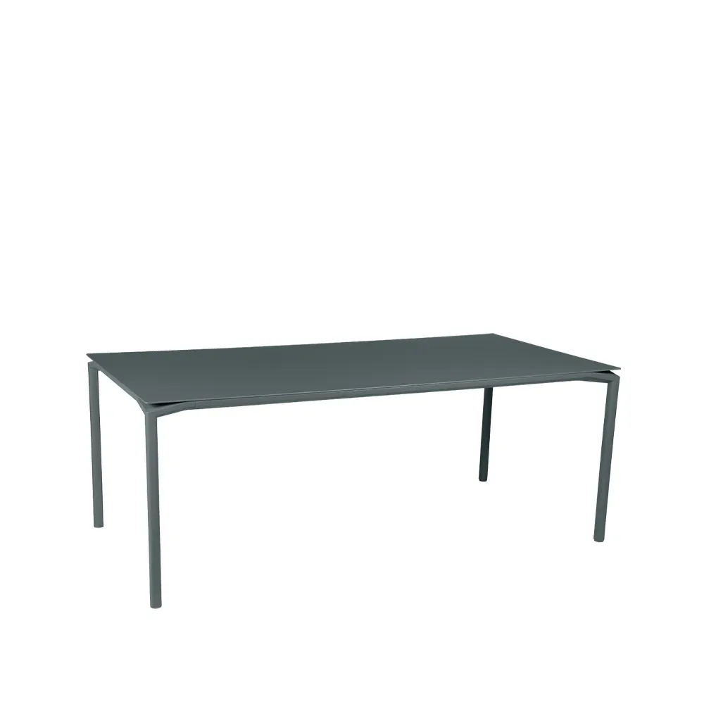 Fermob Calvi bord 195x95 cm Storm grey (grå)