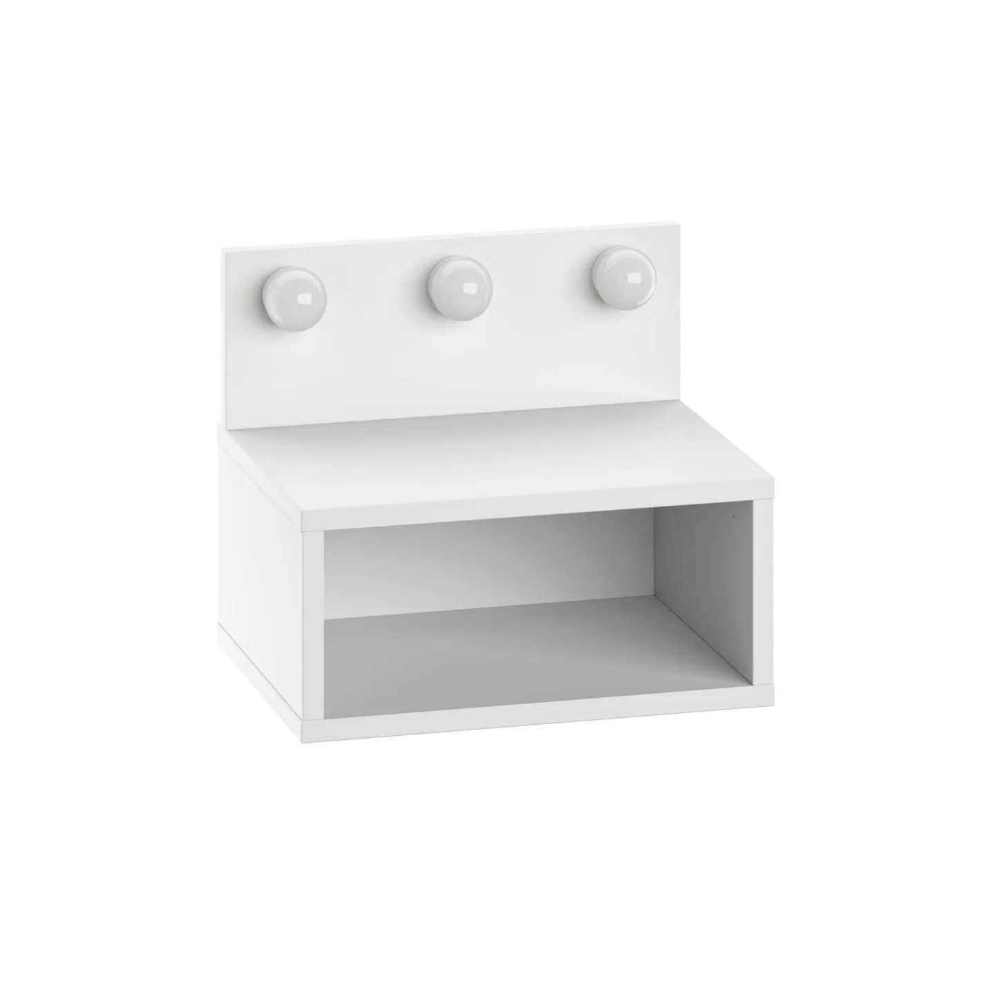Sumira Sängbord 40 cm - Vit