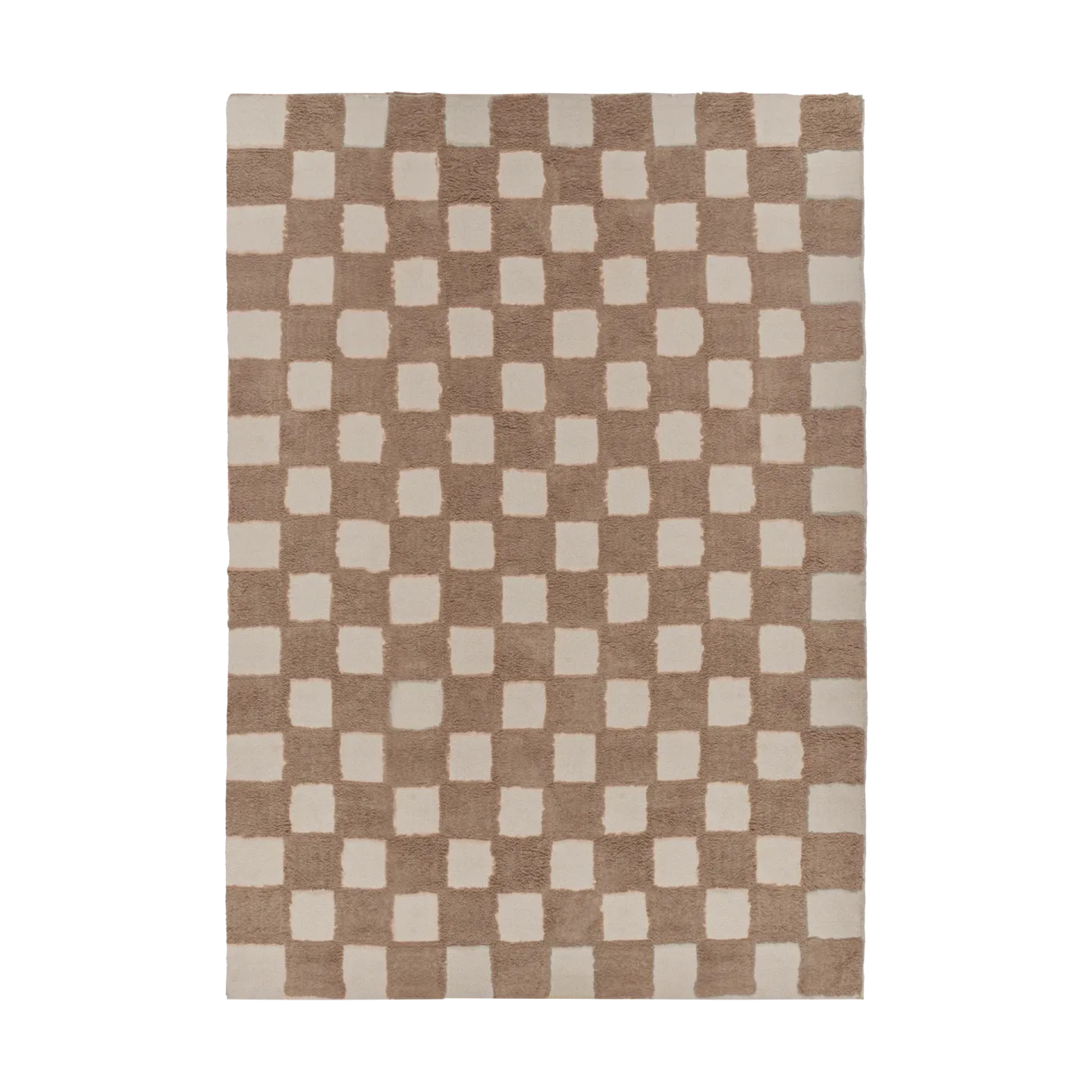 Scandi Living Checker Play matta 170x240 cm Hazel