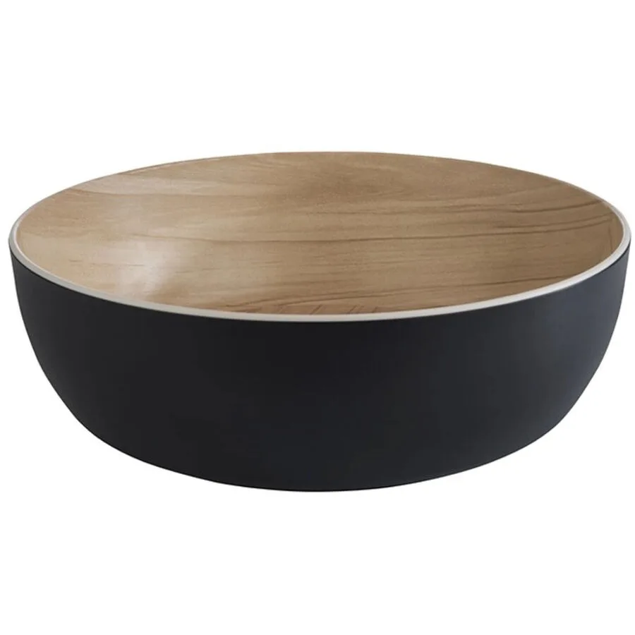 APS Schale Frida schwarz Melamin D 30 cm 1 Stk