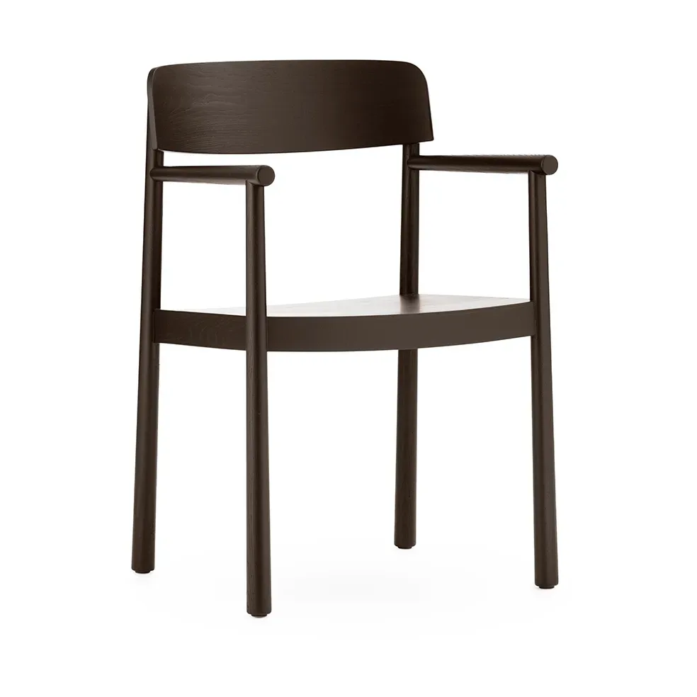 Normann Copenhagen Timb karmstol Brown ash