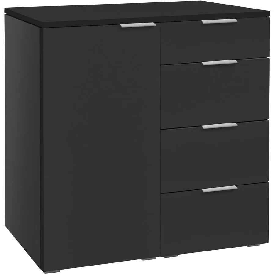 Hasena Kommode Jenni anthrazit MDF B 90 H 85 cm