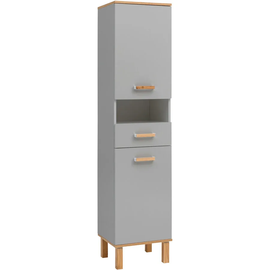 Hochschrank Luise Eiche Nachbildung Holzwerkstoff B 40 T 35 H 179 cm