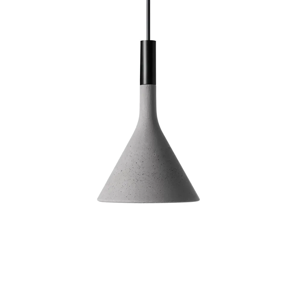Foscarini Aplomb mini Pendelleuchte grau, grigio Beton