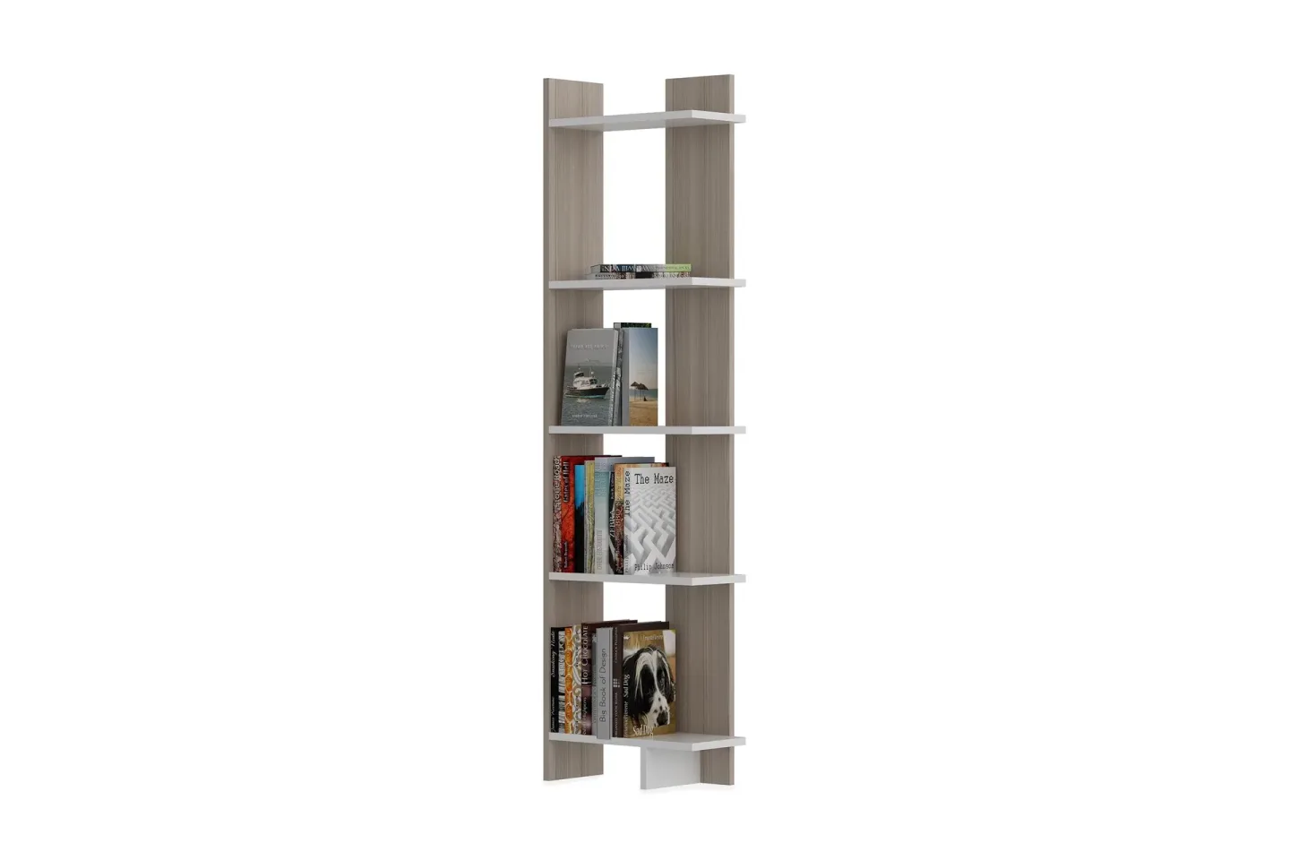 Hejde Bokhylla 45 cm - Vit