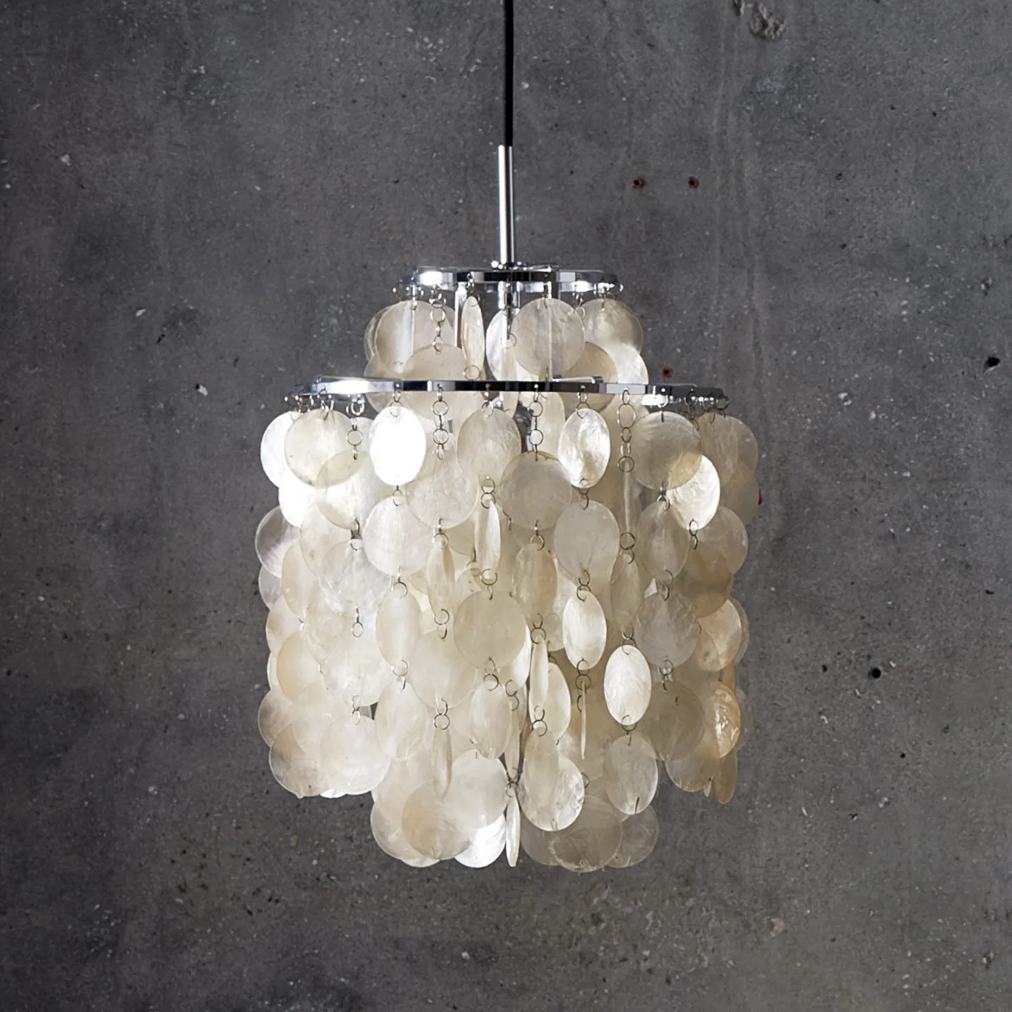 Fun 2 DM Pendelleuchte - Verpan Fun 2DM - Wohnzimmer - Design - Stein - Einflammig