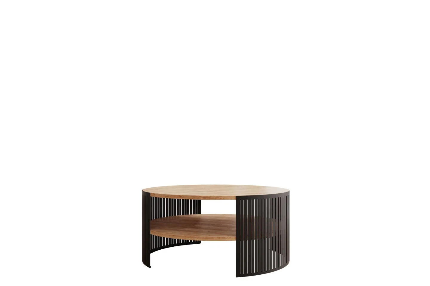 Friend Soffbord 75 cm - Svart/Beige