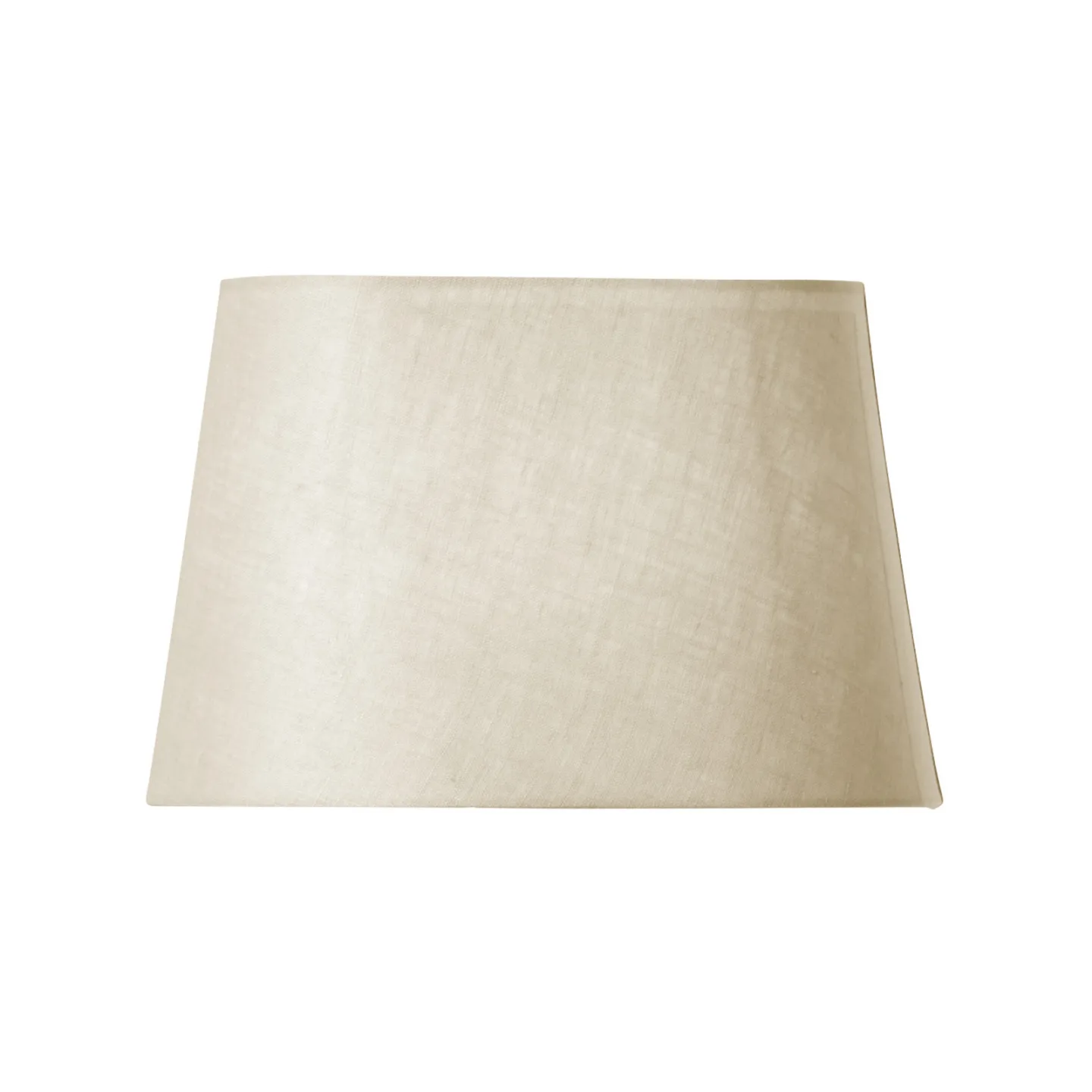 Basic oval Lampenschirm, beige, Länge 26 cm - Watt & Veke - Design - Stoff / Textil