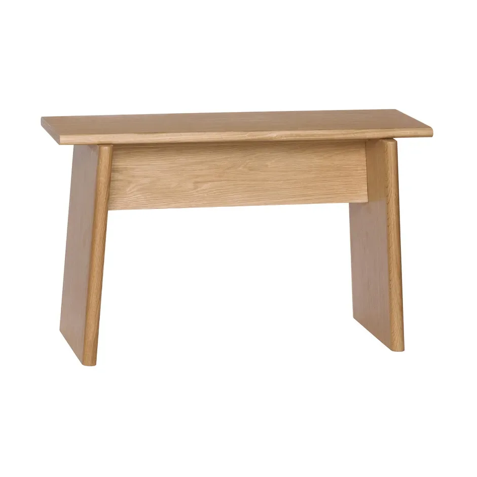 Hübsch Baenk Hocker Eiche, 80x31x48 cm