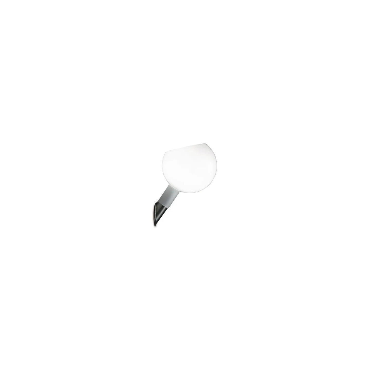 FontanaArte - Parola - Vägglampa, Vit - Vägglampor - Gae Aulenti,Piero Castiglioni - Vit - Glas/Metall