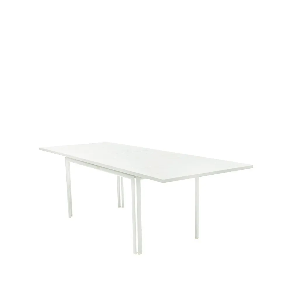 Fermob Costa matbord med iläggsskiva Cotton white (vit)