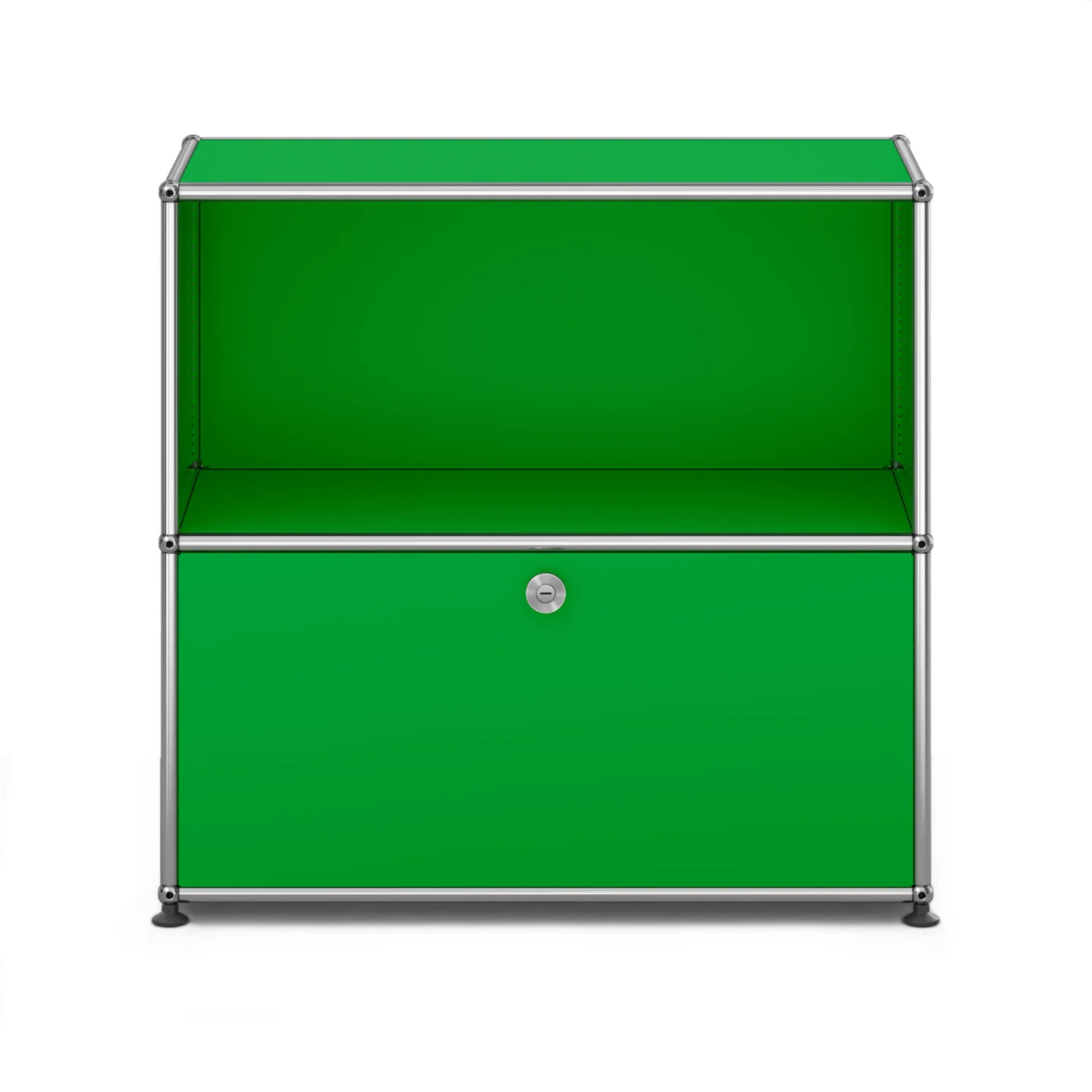 USM - USM Haller M62 28 USM Green - Skänkar och sideboards - Fritz Haller & Paul Schärer - Grön - Metall