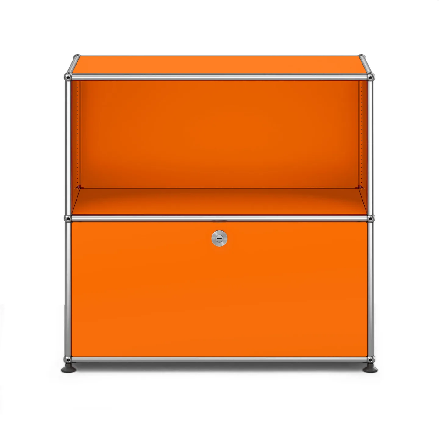 USM - USM Haller M62 26 Pure Orange - Skänkar och sideboards - Fritz Haller & Paul Schärer - Orange - Metall