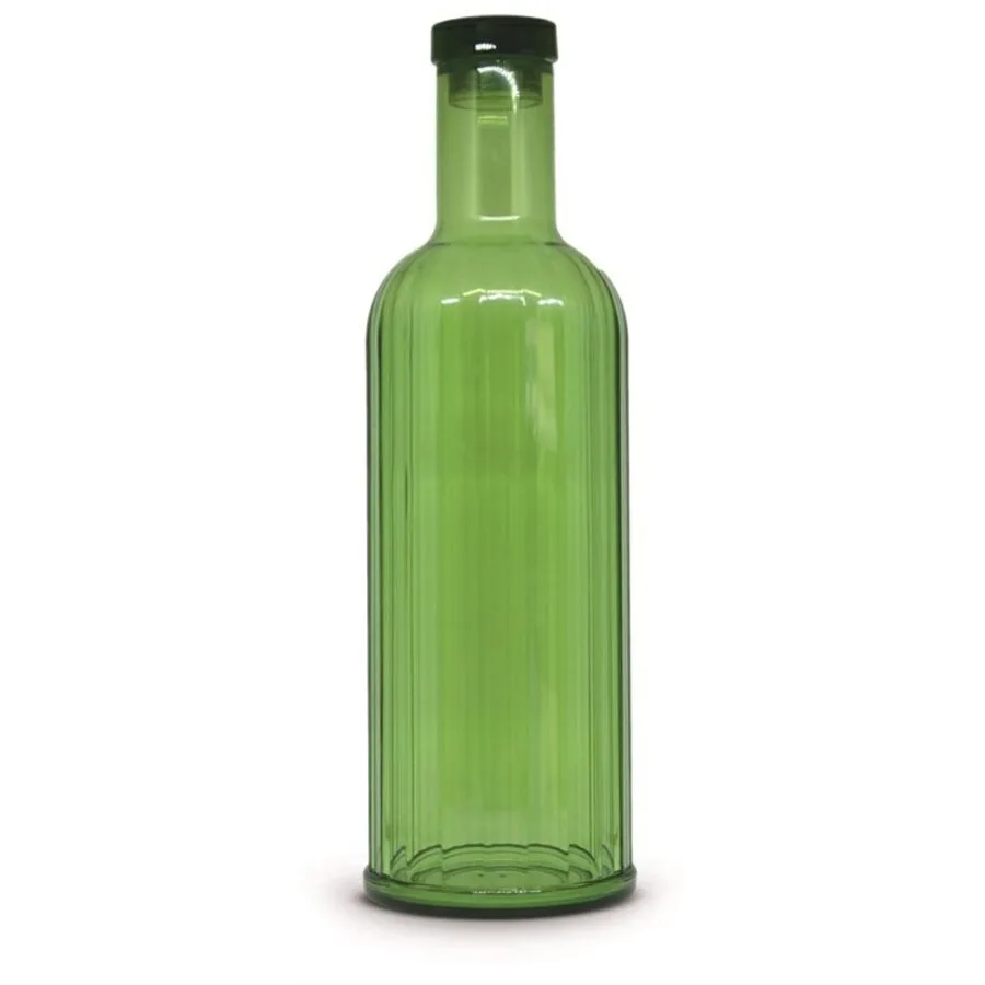 Easy Life Trinkflasche Maison Grün Acrylglas B 9 H 29 cm 1 l