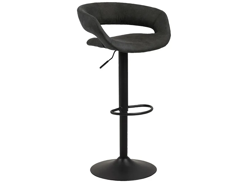 Barhocker GRACE polyester anthrazit