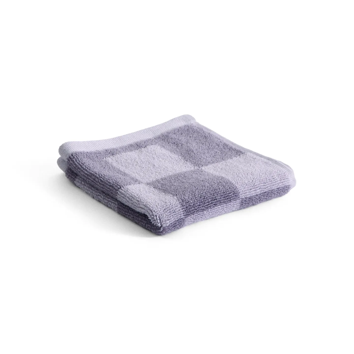 HAY Check handduk 30x30 cm Lavender
