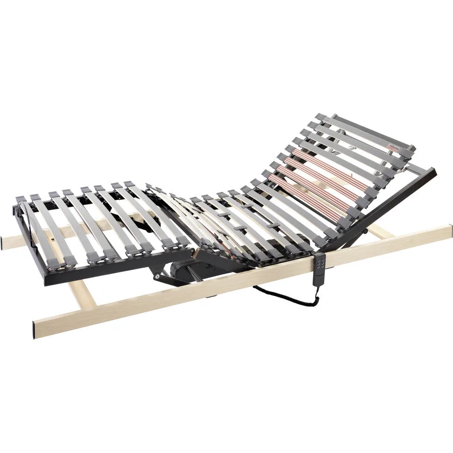 Robusta Einlegerahmen mit Motor Top Flex VI Duomat buche Holzwerkstoff 100 x 200 cm Elektrisch - Schweizer Möbelhersteller