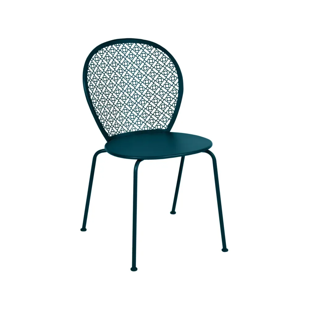 Fermob Lorette stol Acapulco blue (blå)