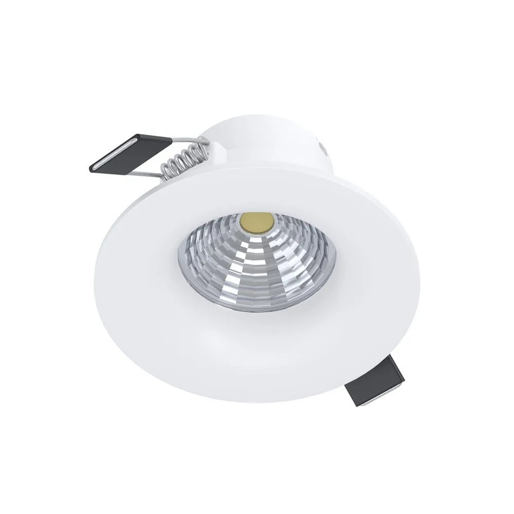 Infälld Lampa Saliceto Stel 88 mm 2700K - Vit