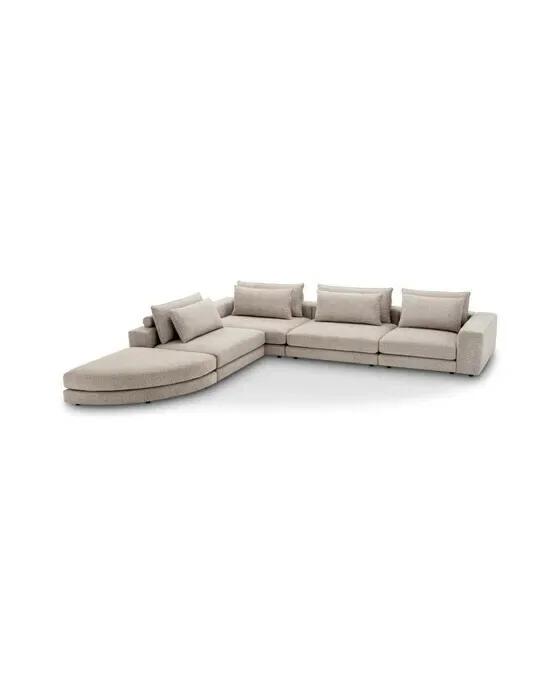 Lounge Club Sofa Nuoro Greige