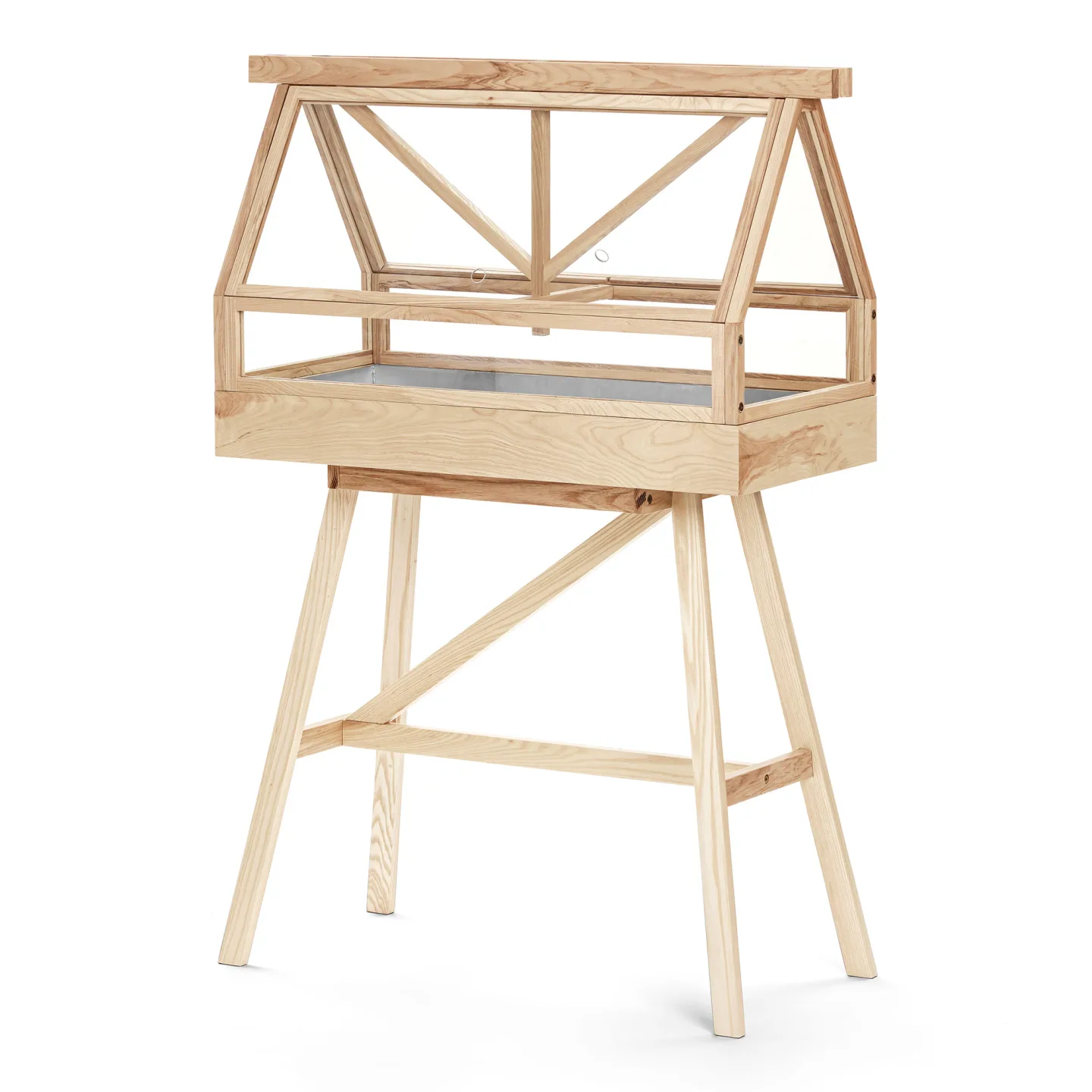 Design House Stockholm - Greenhouse Ash - Blomlådor - Atelier 2+ - Träfärgad