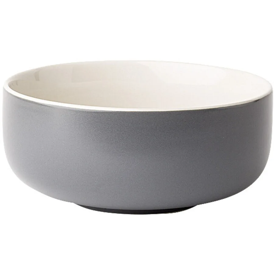 Schalen-Set Elements Grau Steingut