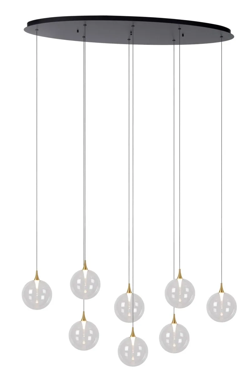 Lucide - Gisela 140cm - Taklampa - Transparent