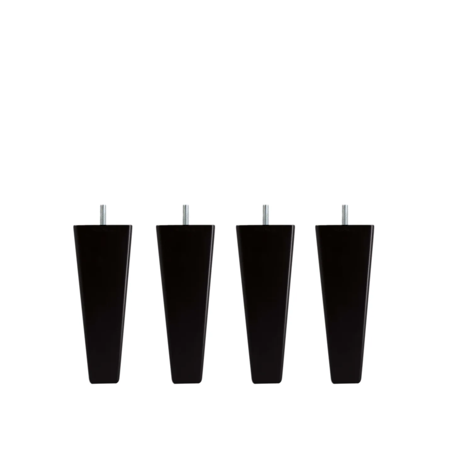 DUX - DUX SC sängben konisk svart 20 cm 4-pack - Sängben - Träfärgad - Trä