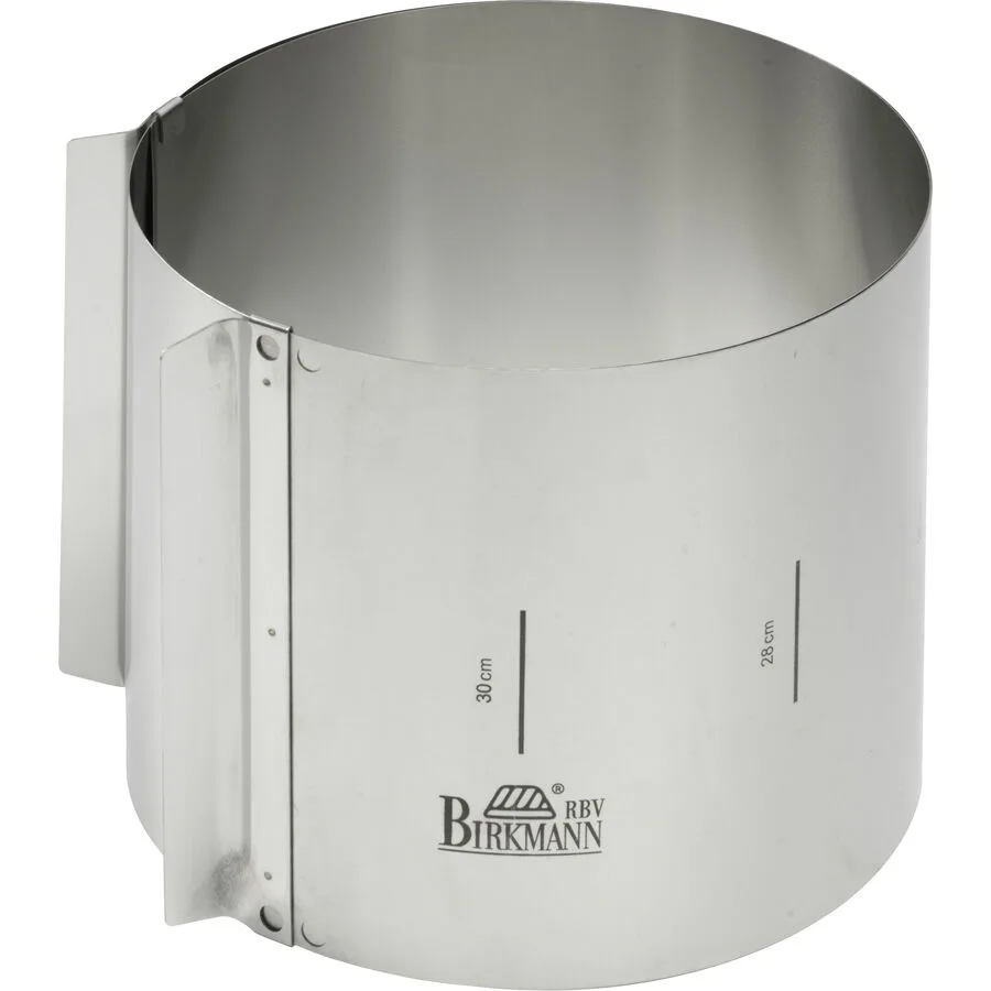 Birkmann Tortenring Bake Silber Stahl 15 cm 15 cm