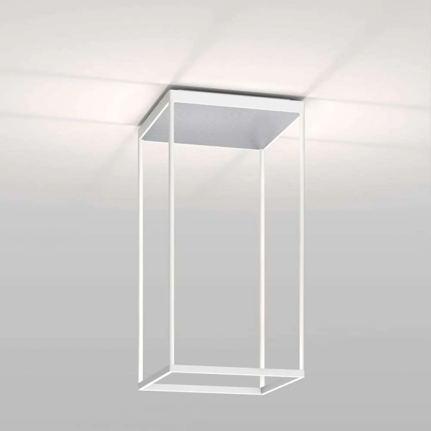 Reflex 2 LED-taklampe, sølv/hvit - Serien.Lighting Serien Lighting - Stue - Aluminium