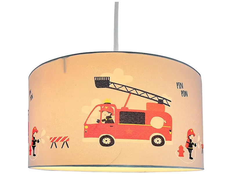 Hängelampe POMPIER 30x18cm 60W mehrfarbig
