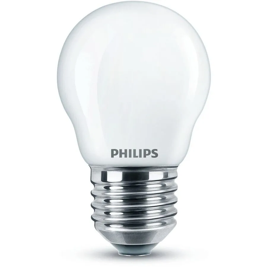 Leuchtmittel Philips Glas E27 4.3 W - Farbe: weiss - LED - Lichtfarbe: Extra warmweiss - LED Leuchtmittel