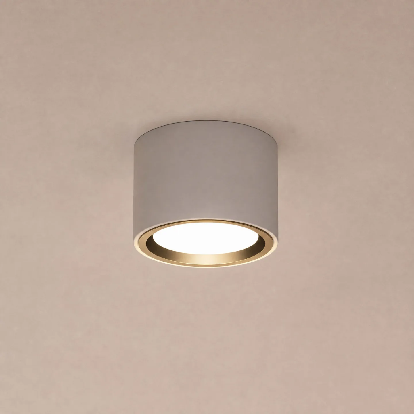 Fallon Spotlight White/Brushed Steel - Nordlux - Wohnzimmer - Metall - Rund